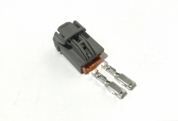2 pin plug for Defender brake pedal, D3/D4/RRS fridge