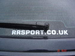 RRSPORT.CO.UK Reflective Sticker